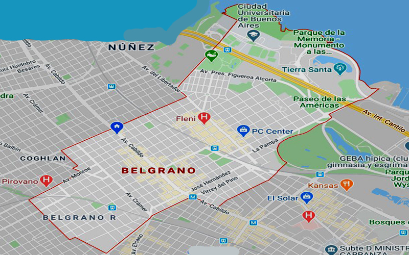 Información del barrio de Belgrano 1