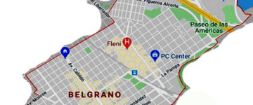 Listado de Colegios en el barrio de Belgrano